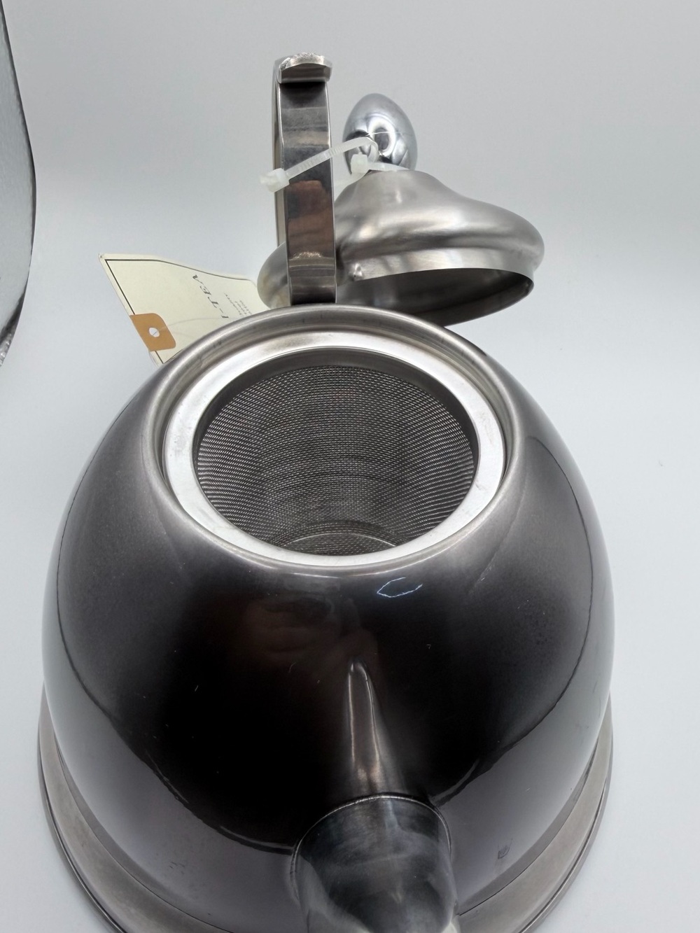 Stainless Steel Gray Teapot Kettle - Picture 3 of 3
